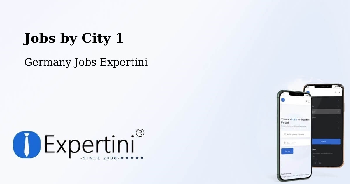 City Jobs in Germany - Expertini